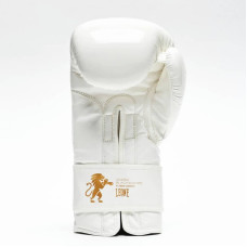 Боксерські рукавички Leone Mono White 10 ун, білий, код: 500151-RX
