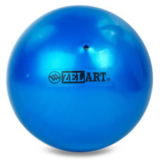 М"яч для художньої гімнастики Zelart 20 см, чорний, код: RG-4497_BK