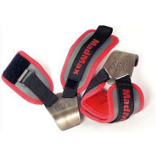 Гаки для тяги на зап"ястя MadMax Lat Hooks Antic Silver/Grey/Red, код: MFA-330-U