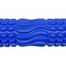 Масажний ролик EasyFit Wavyspines 330х130 мм, синій, код: EF-3701-Bl-EF