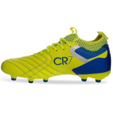 Бутси футбольні Owaxx CR7 розмір 43 (27см), лимонний-синій, код: 20505-3_43YBL