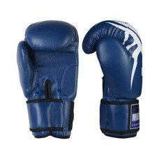 Боксерські рукавички Mike Tyson, PVC, 8oz, синій, код: MT1707/82-WS