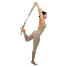 Стрічка стропа з петлями для розтяжки Bloom Stretch Strap коричневий, код: LB7087-S52