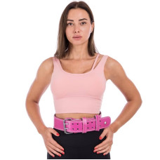 Пояс атлетичний Fairtex L, рожевий, код: 165086_L