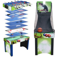 Ігровий стіл Worker Supertable II 13-в-1 футбол, хокей, більярд, код: 25801-IN