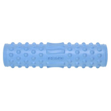 Ролер масажний циліндр (ролик мфр) FitGo Grid Spine Roller, 450x105 мм, блакитний, код: FI-9388_N