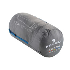 Спальний мішок Ferrino Yukon Plus +4°C Blue Right (86357NBBD), код: 931765-SVA