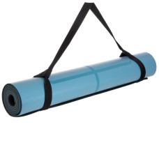 Мат для йоги Generation Fitness 1830х610х6 мм, світло-синій, код: 523393-AX
