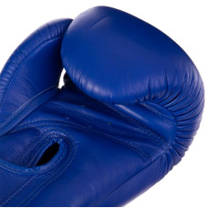Рукавички боксерські Top King Super шкіряні 14 унцій, синій, код: TKBGSV_14BL-S52