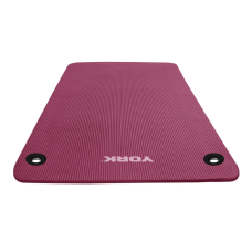 Мат для фітнесу з отворами York Fitness NBR 1см рожевий, код: 0014961860221