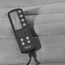 Масажна накидка 4Fizjo Lite з підігрівом Grey, код: P-5905973404099