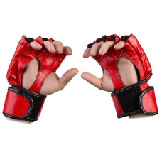 Рукавички для єдиноборств MMA FitBox World Sport M, червоний, код: М1409MR-WS