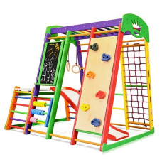 Спортивний комплекс для дому SportBaby Акварелька Plus 1-4