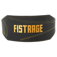 Пояс атлетичний шкіряний Fistrage XL чорний, код: VL-8440_XL