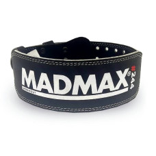 Пояс для важкої атлетики MadMax MFB-244 Sandwich шкіряний Black M, код: MFB-244_M