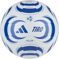 М'яч футбольний Adidas Tiro CLB KF8846 №4, білий-синій, код: 4068818515198
