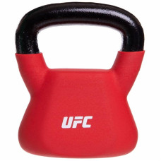 Гиря сталева з вініловим покриттям UFC 12кг, червоний, код: UHA-69696-S52