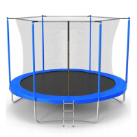 Батут Jumi Motion Sport Line 10ft (305см) з внутрішньою сіткою синій, код: 5900410710252