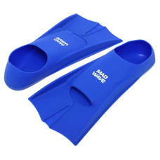 Ласти для тренувань у басейні короткі із закритою п'ятою MadWave Flippers M (38-41), синій, код: M074302_MBL
