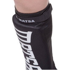 Захист гомілки і стопи з фіксатором Matsa S (8-12 років) чорний, код: MA-6238-BK_S