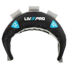 Мішок Болгарський LiveUp 12кг, чорний-синій, код: LP8130-12