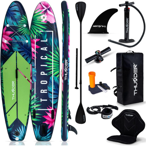 Надувна SUP дошка (Сапборд) Thunder Tropi 320, код: Tropi-IN