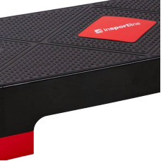 Степ платформа Insportline 680х270х100-150 мм, чорний-червоний, код: 25837-IN