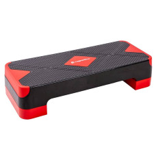 Степ платформа Insportline 680х270х100-150 мм, чорний-червоний, код: 25837-IN