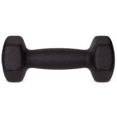 Гантель аеробна неопренова Fitnessport 1х2 кг, чорний, код: 10179-AX