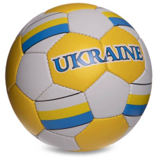 М'яч футбольний Ballonstar Ukraine №5, білий-жовтий, код: FB-0047-136-S52