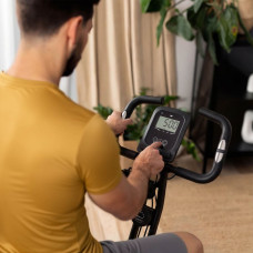 Велотренажер Hop-Sport HS-3030X Apeks X-Bike чорно-золотистий, код: 5902308241046