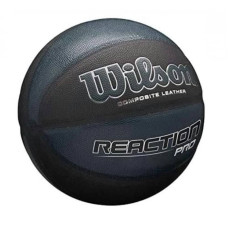 М"яч баскетбольний Wilson Reaction Pro 295, розмір 7, чорний-темно-синій, код: 194979005685