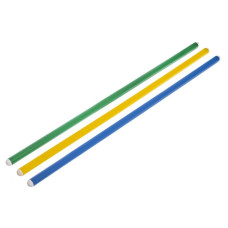 Палка гімнастична тренувальна FitGo 750х20 мм, синій, код: PK-5065-0_8_BL