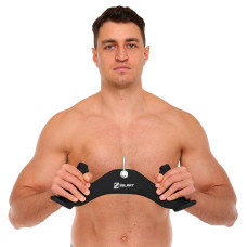 Рукоятка для тяги з вузьким хватом Mdbuddy Pull Down Handle нековзне покриття 435 мм, чорний, код: TA-5391