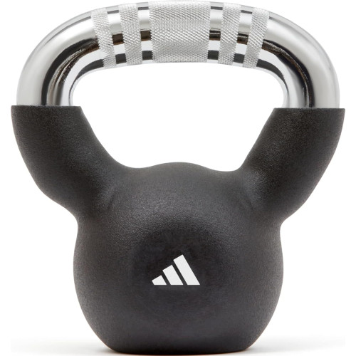 Гиря Adidas Kettlebell ADWT-11504-NL 4 кг, чорний, код: 885652018869