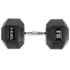 Гантель HMS Hex Pro 1х32,5 кг, код: 17-66-124-IN