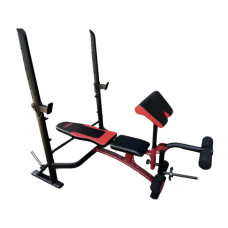 Лавка для жиму York Fitness Delta Pro 2000 з стійкою для штанги та партою Скотта, код: 00014961551037