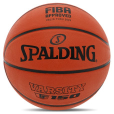 М'яч баскетбольний гумовий Spalding Varsity, №6 помаранчевий, код: 84421Y6-S52