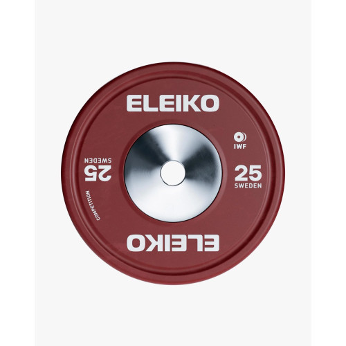 Диск змагальний для важкої атлетики Eleiko IWF 25 кг, код: 3085231-25-FH