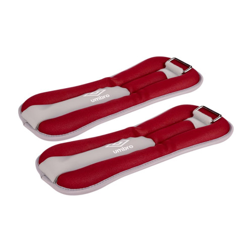 Обважнювач для рук Umbro Ankle Wrist Weight um-aww-rd 2х1 кг, червоний, код: 2025012700876