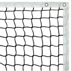 Сітка для великого тенісу PlayGame Tennis net 12,8x1,08 м, товщина 5 мм, чорний-білий, код: C-8619