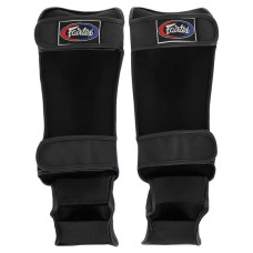 Захист гомілки та стопи для єдиноборств Fairtex, розмір M, чорний-салатовий, код: BO-9486_MBKLG