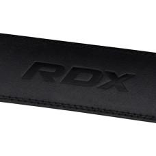 Пояс для важкої атлетики шкіряний RDX 4 Full 2XL Black, код: WBS-4FB-2XL