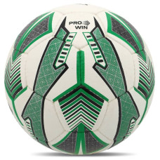 М"яч футбольний Soccermax Hybrid №5 PU, білий-зелений, код: FB-4166_WG