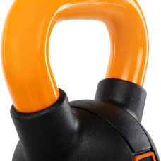 Гиря тренувальна цільна гумова LiveUp Urethane Competition Kettlebell 4кг, -помаранчевий, код: UAZE5336-4