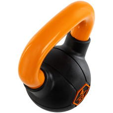 Гиря тренувальна цільна гумова LiveUp Urethane Competition Kettlebell 4кг, -помаранчевий, код: UAZE5336-4