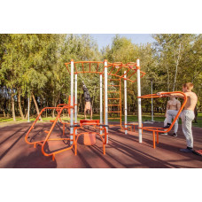Станція Multifitness Gym InterAtletika 4421х3890х2705 мм, код: MF5.4-SM