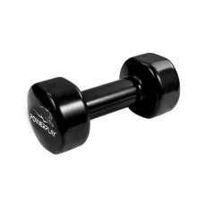 Гантелі вінілові PowerPlay 2х1,5 кг, чорний, код: PP_4121_2*1,5kg