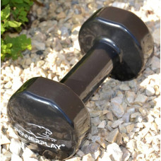 Гантелі вінілові PowerPlay 2х1,5 кг, чорний, код: PP_4121_2*1,5kg