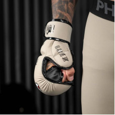 Рукавиці для ММА Phantom Fight Squard Sand S/M, бежевий, код: PHMMAG2408-SM